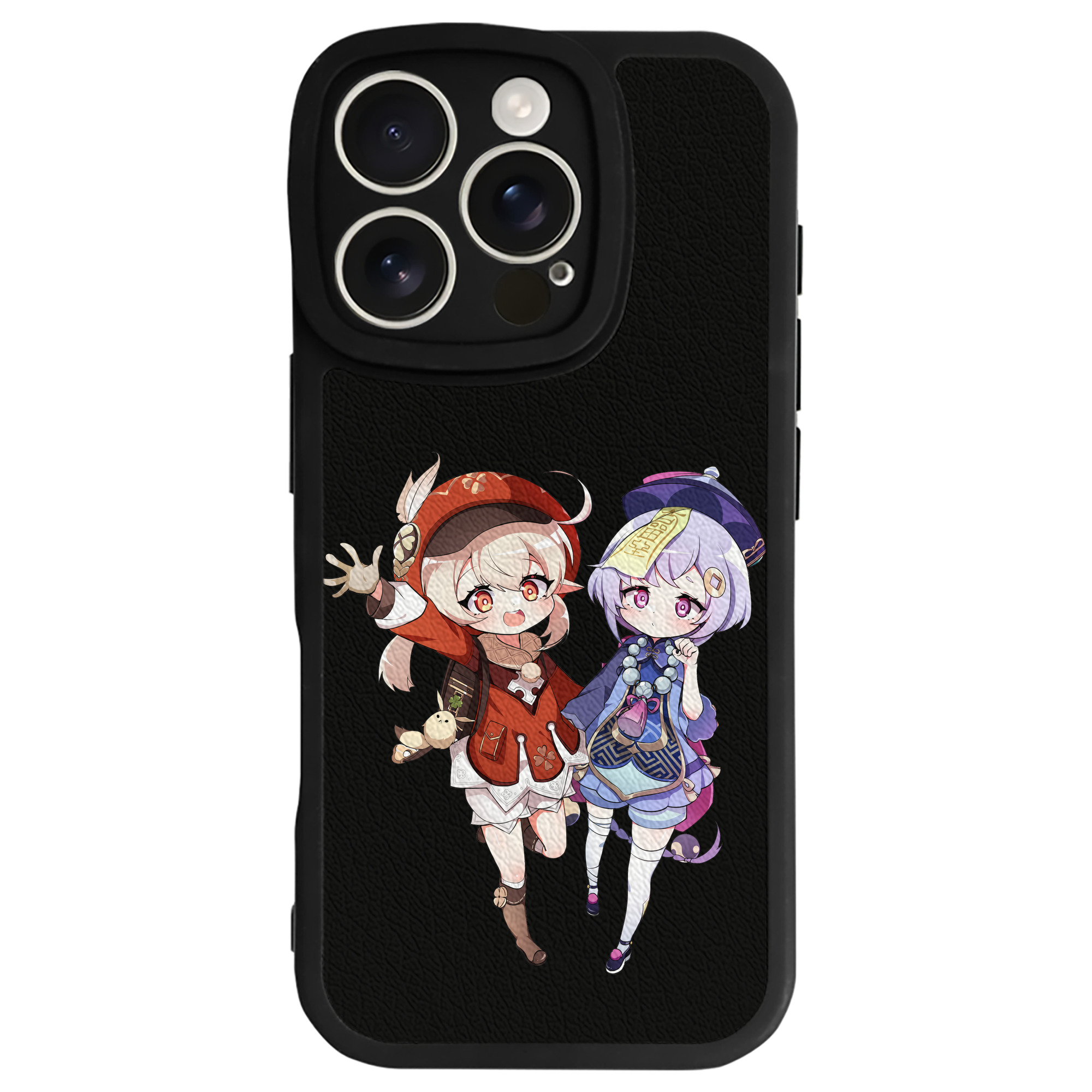 げんし神 七七 なな  genshin Nana 【iPhone 16シリーズ対応】シリコンスマホケース（レザー調） 材質：シリコン
